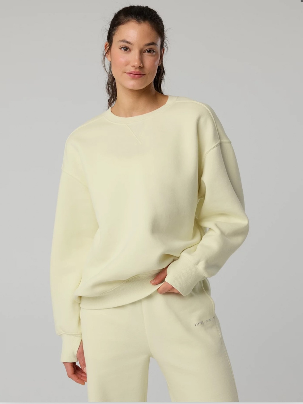OFFLINE By Aerie Cloud Fleece Oversized Crewneck Sweatshirt - Picture 2 of 5